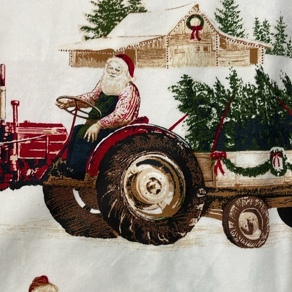 Clearwater Outfitters Size Large Men’s Christmas Santa Button Down 100% Cotton - Picture 2 of 14